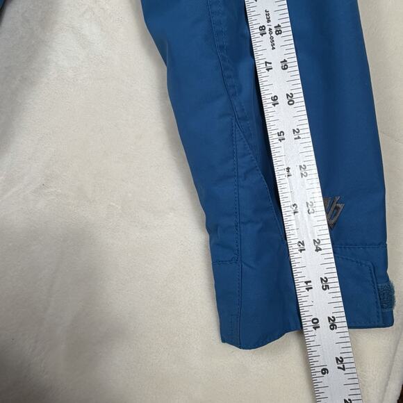 Burton White Collection Snowboard Jacket Mens M Blue Gray Ski Coat Waterproof - Picture 12 of 16